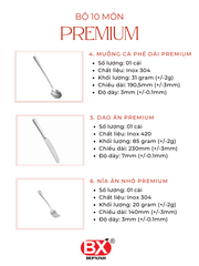 BỘ PREMIUM 10 MÓN (10 sản phẩm x 1 cái)