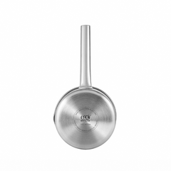 QUÁNH CHỐNG DÍNH INOX 3 LỚP BẾP XINH - CÓ 1 MỎ RÓT (14x8cm)