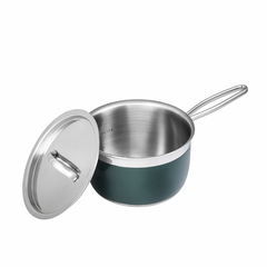 QUÁNH MÀU INOX 5 LỚP BẾP XINH (16x10cm)