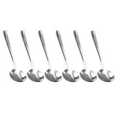 MUỖNG SÚP TRÒN GLORY CARO (Set 6 cái)