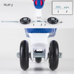 Giày trượt patin 1 hàng Play 3 cho trẻ em