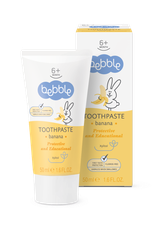Kem Đánh Răng Bebble Vị Chuối Bebble - Kem đánh răng an toàn khi nuốt phải