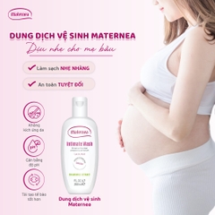 Dung dịch vệ sinh phụ nữ Maternea Intimate Wash an toàn dịu nhẹ, dùng được cho mẹ bầu từ tháng đầu tiên