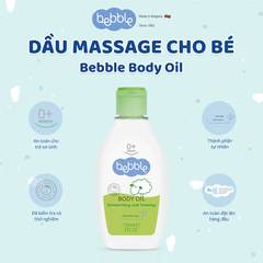 Dầu Massage Bebble Body Oil - 200ml