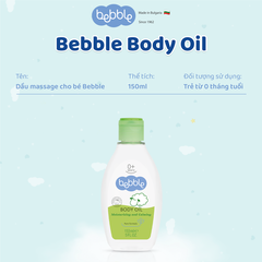 Dầu Massage Bebble Body Oil - 200ml
