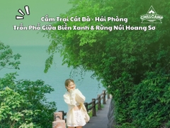Cắm Trại Cát Bà – Trốn Phố Giữa Biển Xanh & Rừng Núi Hoang Sơ