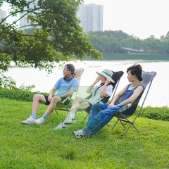 Ghế dã ngoại gấp gọn tựa cao
