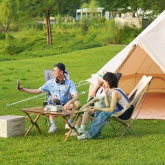 Ghế dã ngoại gấp gọn tựa cao