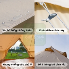 Lều Mông Cổ MountainHiker 4x4m
