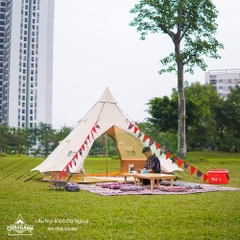 Thuê lều Mông Cổ Glamping D-tend 8 người