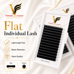 Flat Lash - 12 & 16 Lines - Lash Tray