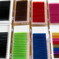 Color Lash Tray - Individual Lash