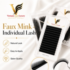 Faux Mink - Individual Lash - 12 & 16 Lines - Lash Tray