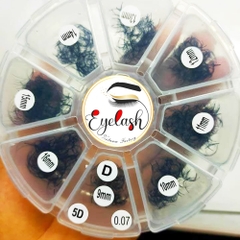 2D - 20D - Promade Loose Fans - Mix Length - 1000 Fans