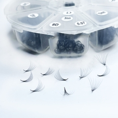 2D - 20D - Promade Loose Fans - Mix Length - 1000 Fans