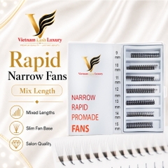 Rapid Narrow - Promade Fans - Mix Length - 1000 Fans