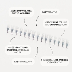 Rapid Narrow - Promade Fans - Mix Length - 1000 Fans