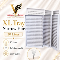 XL Tray - Narrow Fans - 20 Lines