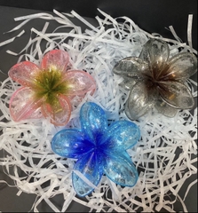 Kẹp tóc hoa sứ