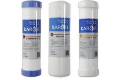 Combo 8 Lõi Lọc Nước Karofi (Gồm 123 Smax Duo - RO Dupont 50GPD - T33-Gac, Mineral, Far infrared, Nano Silver)