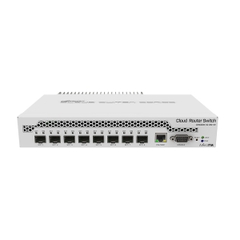 Switch Mikrotik CRS309-1G-8S+IN with 8x SFP+ port, CPU 800Mhz, Ram 512MB