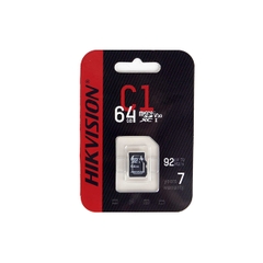 Thẻ nhớ microSD Hikvision 64GB C1 Class 10 upto 92Mb/s