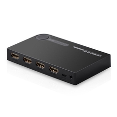 Bộ chuyển đổi HDMI 3 vào 1 ra hỗ trợ 3D full HD cao cấp Ugreen 40234 màu đen