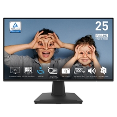 Màn hình MSI PRO MP252 (24.5Inch/ Full HD/ 1ms/ 100HZ/ 300 cd/m2/ IPS/ Loa)