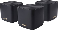 Bộ phát wifi 6 Asus ZenWiFi XD4S 3-Pack Đen (Chuẩn AX/ AX1800Mbps/ Ăng-ten ngầm/ Wifi Mesh/ 45User)