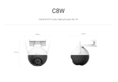 Camera IP Wifi quay quét EZVIZ C8W 4MP
