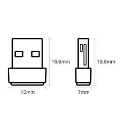 Bộ chuyển đổi USB Wi-Fi Nano AC600 - TP-Link Archer T2U Nano