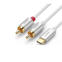 Cáp USB Type C 3.1 to RCA 2M Chính Hãng Ugreen 30736