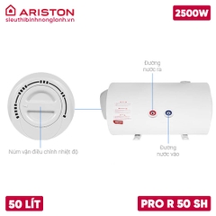 Bình nóng lạnh Ariston 50 lít PRO R 50 SH 2.5 FE