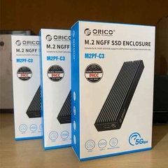 Hộp ổ cứng M.2 SSD ORICO M2PF-C3-BK Tốc độ 5Gbps