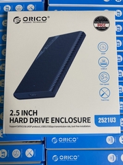 Hộp ổ cứng 2.5 inch Orico 2521U3 (2521U3-BK) SATA 3 USB 3.0