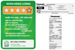 Điều hòa Panasonic 18000BTU 1 chiều inverter cao cấp XU18XKH-8