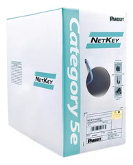 Cáp mạng Cat5e Panduit U/UTP, blue, CM, 24 AWG, dài 305 mét/cuộn (NUC5C04BU-CE)