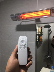 Đèn sưởi nhà tắm Heizen HE-ITR (2000W - điều khiển từ xa - chống chói - chịu nước toàn phần)