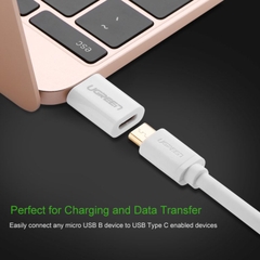 Đầu chuyển USB Type C sang Micro USB Ugreen 30154