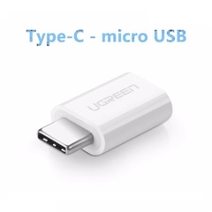 Đầu chuyển USB Type C sang Micro USB Ugreen 30154