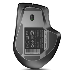 Chuột không dây Rapoo MT750S Màu đen (Bluetooth, Wireless)