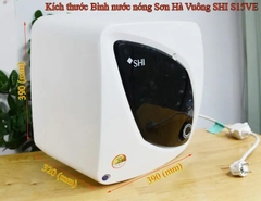 Bình nước nóng Sơn Hà SHI vuông 15L (S15VE)