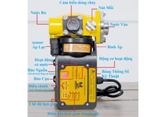 Máy bơm tăng áp điện tử thông minh Awashi ASm-150A (150W)