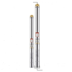 Máy bơm hỏa tiễn giếng khơi Veratti 4SVm100 (0.75kW)