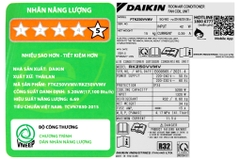 Điều hòa Daikin 1 chiều 18000BTU inverter FTKZ50VVMV