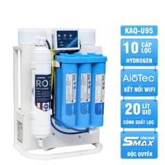 Máy lọc nước Karofi KAQ-U95 (10 cấp lọc, kết nối wifi, máy để gầm)