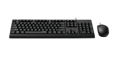 Bộ Bàn Phím Chuột Có Dây Rapoo NX1500 - Màu Đen, Full Size, 1000DPI