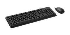 Bộ Bàn Phím Chuột Có Dây Rapoo NX1500 - Màu Đen, Full Size, 1000DPI