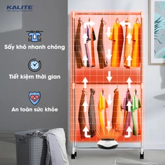 Tủ sấy quần áo Kalite KL6880 (900w -10 đến 15kg quần áo)