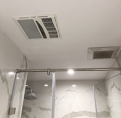 Quạt sưởi âm trần HANS HAR (2000w - Có điều khiển Thổi nóng - Hút mùi)
